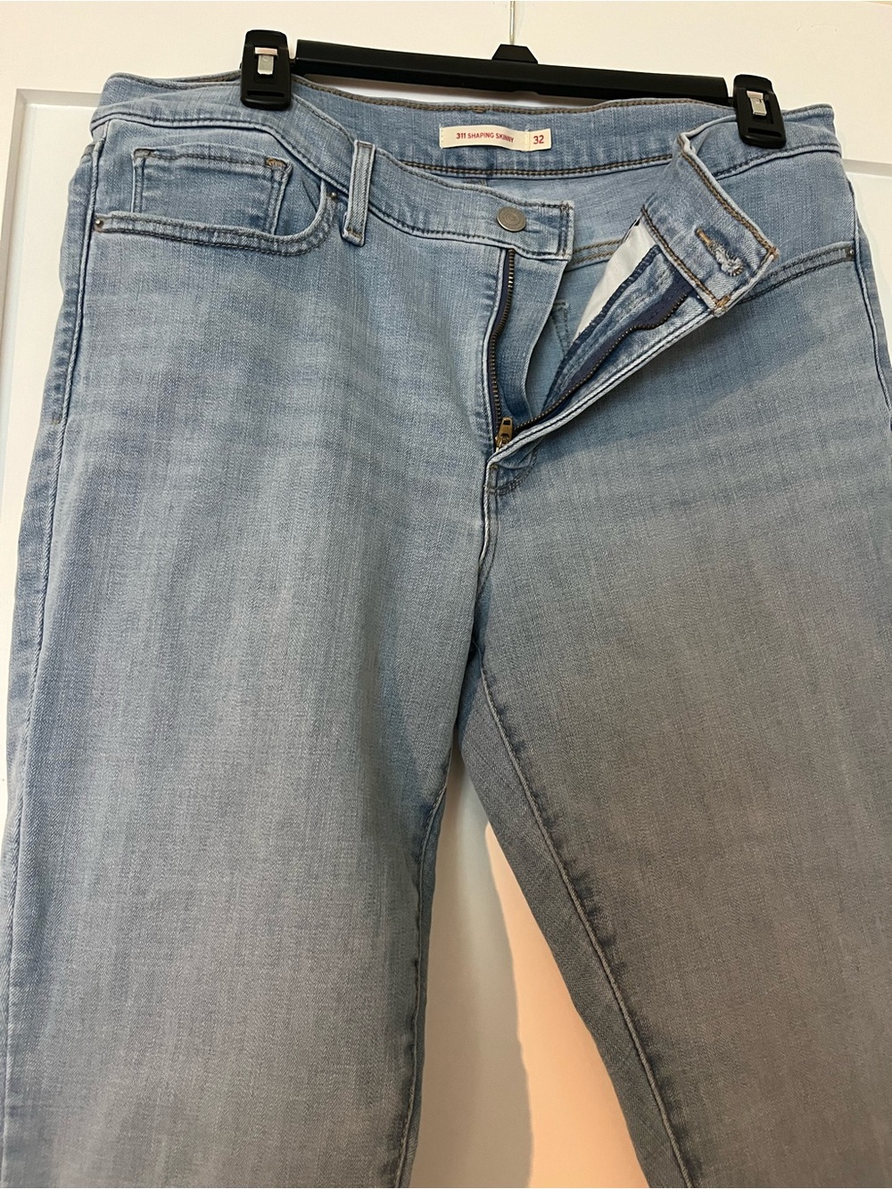 Light Blue Women's Stretch Denim Jeans Levi